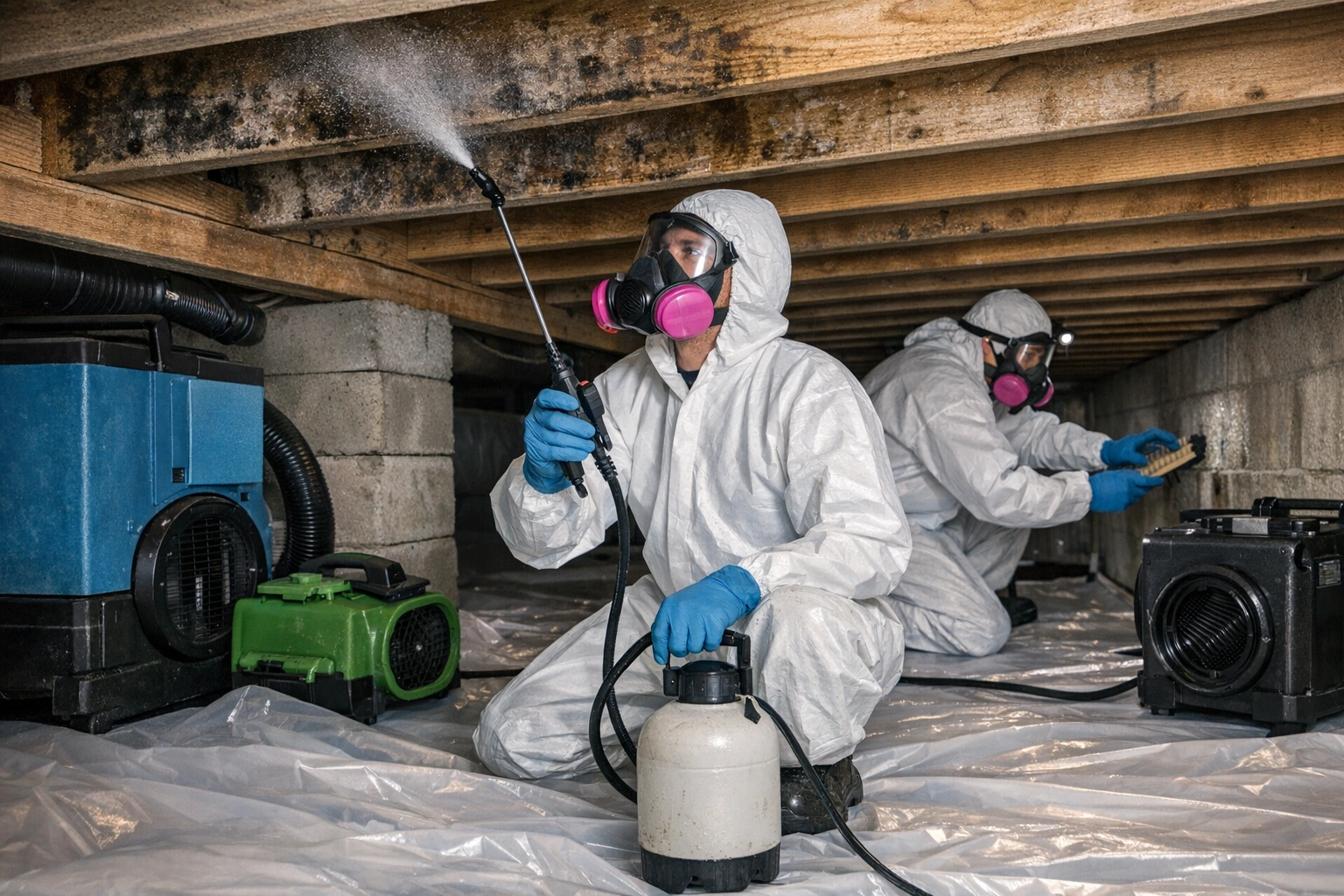 Crawl Space Mold Removal Fort Lauderdale