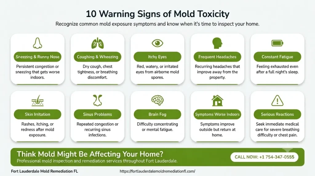 10 Warning Signs of Mold Toxicity
